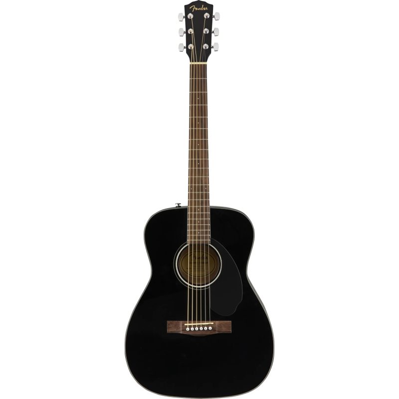 Guitarra acústica Fender Cc-60s concert negra pack