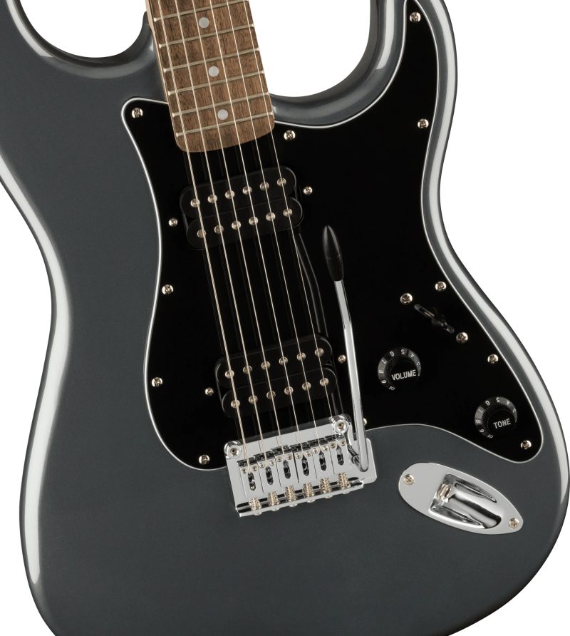 Guitarra eléctrica Fender squier affinity stratocaster hh Charcoal frost metallic