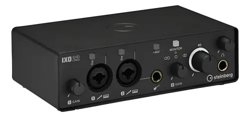 Interfaz de audio USB 2x2 Steinberg IXO22 negra