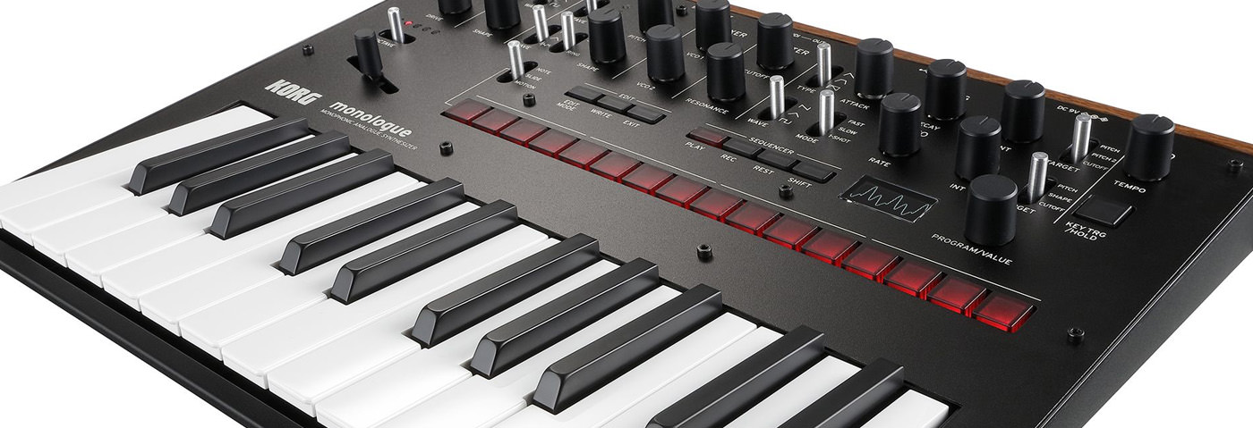 Sintetizador analogo Korg Monologue BK - Imagen 2
