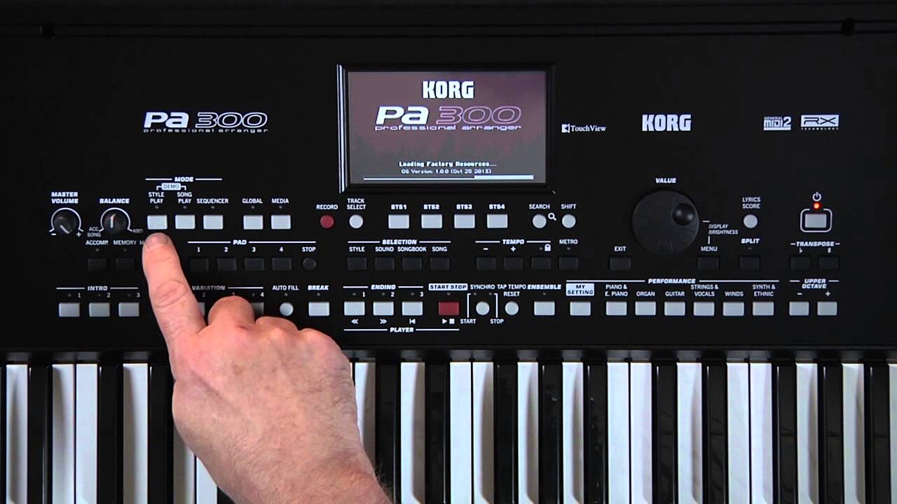 Teclado Korg PA300 - Imagen 2