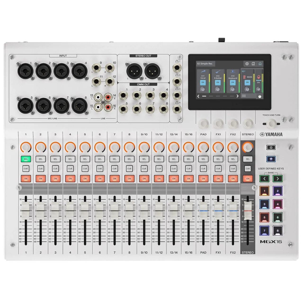 Consola digital Yamaha MGX16W - Imagen 2