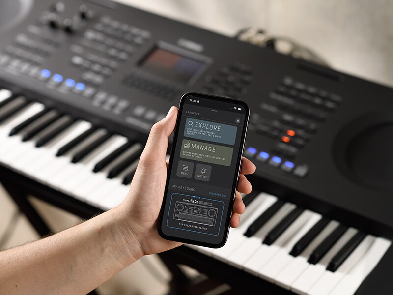 Teclado Yamaha Workstation PSR-SX620 - Imagen 3